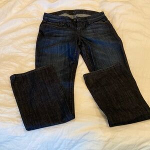 Joe’s Honey fit boot cut jeans.